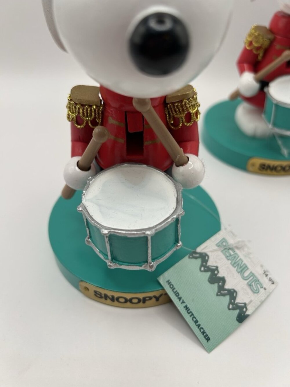 New Peanuts Snoopy Nutcracker Drummer Kurt S Adler 2024 Christmas Lot Of 3 As Is - Picture 11 of 16